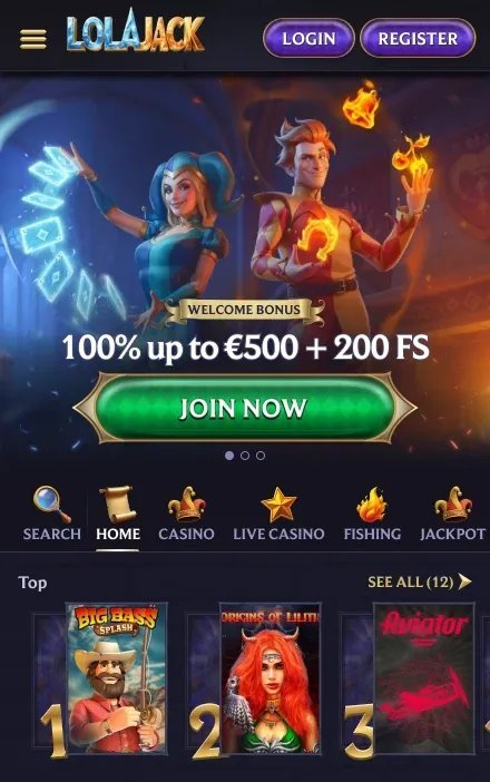 Experience the Thrills of Online Gaming at Lolajack Casino in the UK - overview
